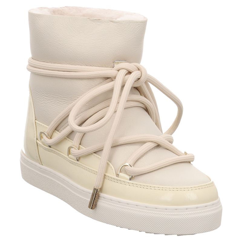 Inuikii | 75202-007 | Gloss Sneaker | Schneeboots | creme