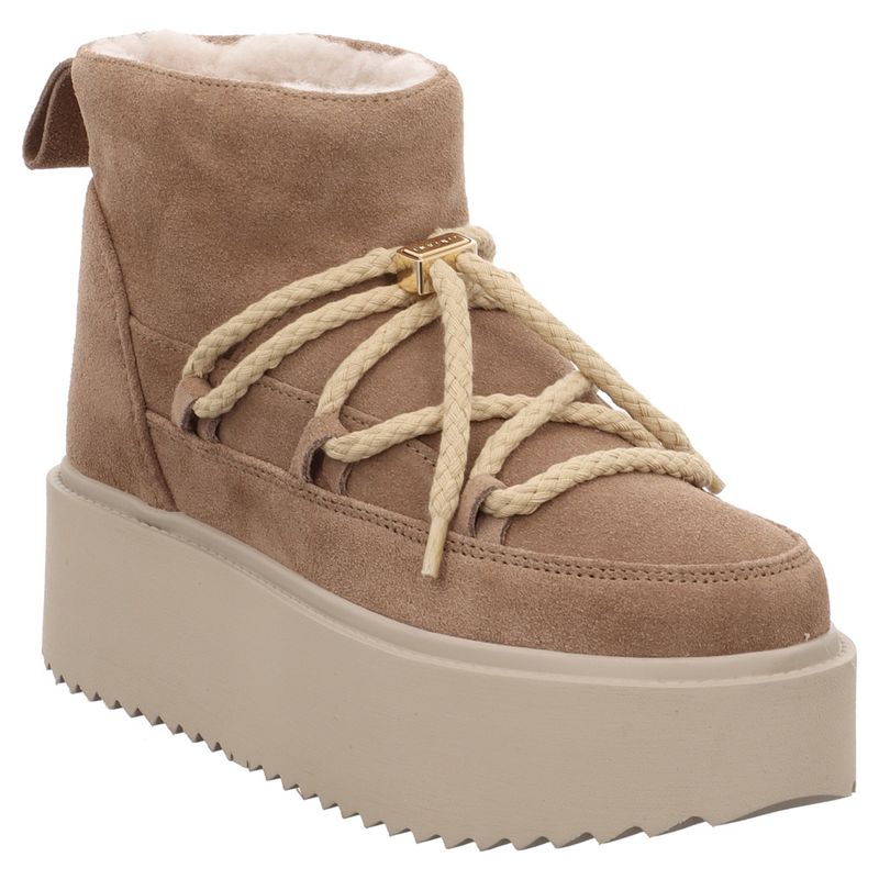 Inuikii | Classic Low Platform | 75204-004 | Plateauboots | beige