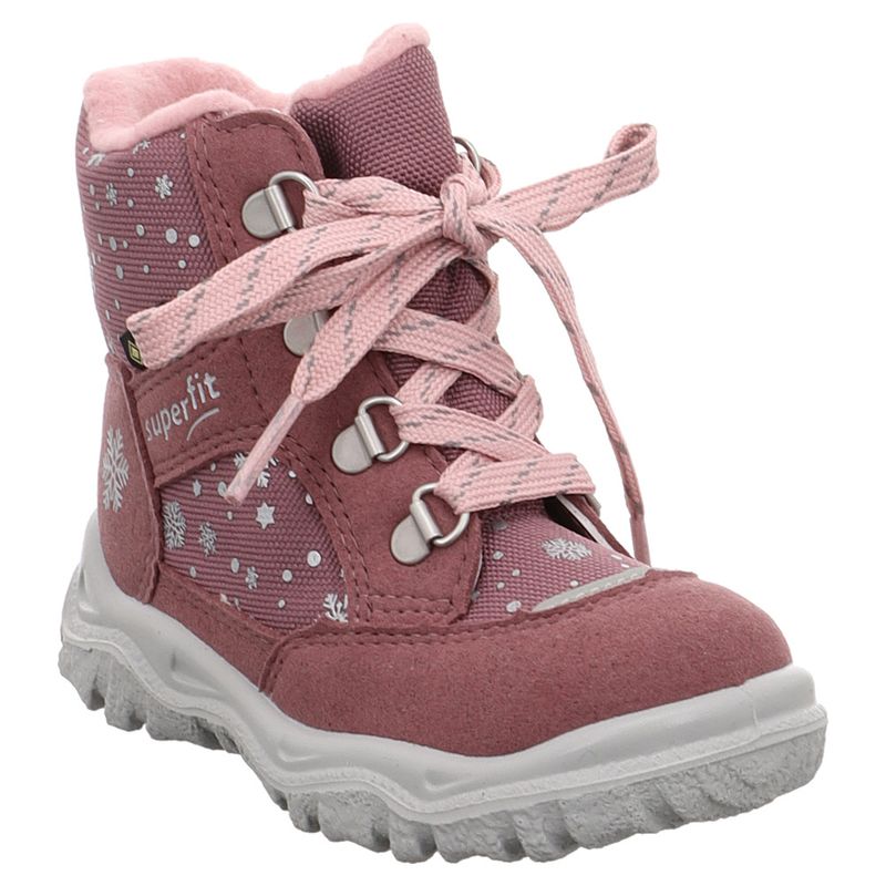 Superfit | Husky1 | 1-006046 | Schneeboot | Schnürboot | Vegan | Gore-Tex | lila | rosa