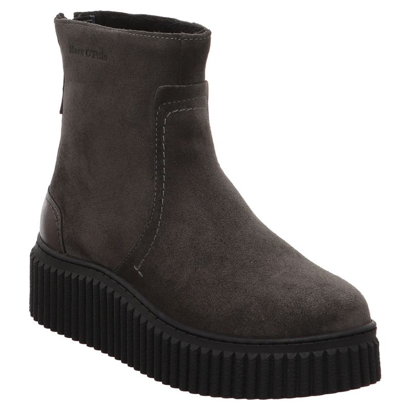 Marc O'Polo | BiancaN28B | 40916066003300 | Zipper Bootie | dunkelgrau