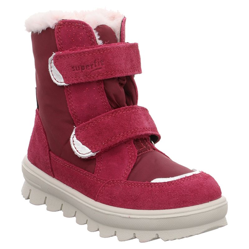 Superfit - Flavia - 1-000216 - Schneeboot - Klett - GoreTex | rot | silber
