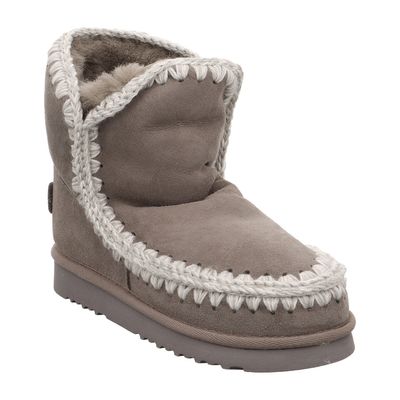 Mou - FW101050A - Eskimo 18 Glitter Logo - Boots grau | new grey