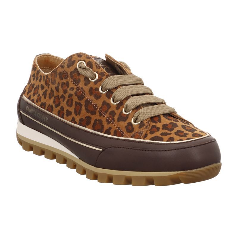 Candice Cooper 2017948.14 Janis Strip Chic Leo Sneaker | braun | schwarz | leo