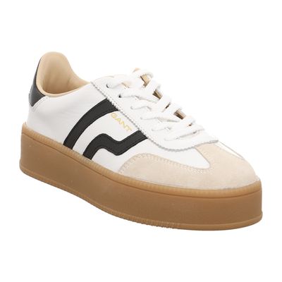 Gant - Cuzmani - 32531202/G020 - Plateau Sneaker weiß | schwarz