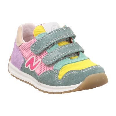 Naturino Sammy 3 Klettschuh - 2019955.01.3F57 - sage-paglia-happy pink sage | paglia | happy pink