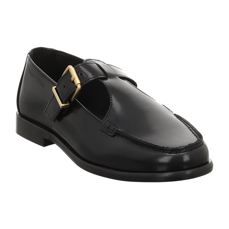 Marc O'Polo Damen Loafer - 60218633202189-990 - black | black | schwarz