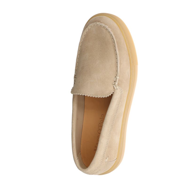 Marc O'Polo Damen Loafer - 60219163201325-727 - dusty sand