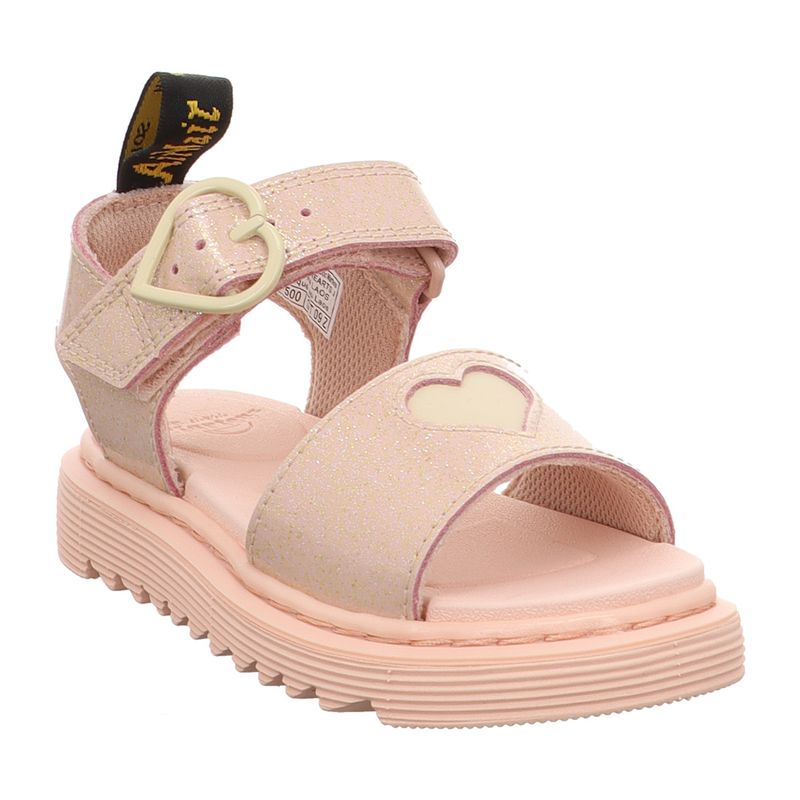 Dr. Martens | Marlowe Hearts J | Kindersandale | rosa