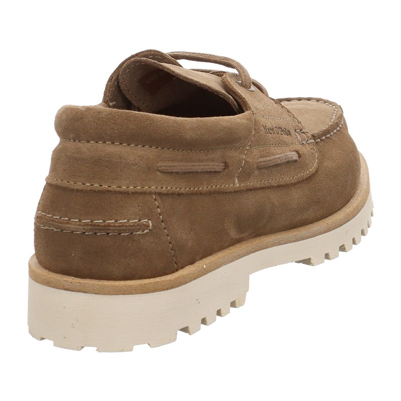 Marc O'Polo Herren Bootsschuh - 60228213602325-718 - dark taupe