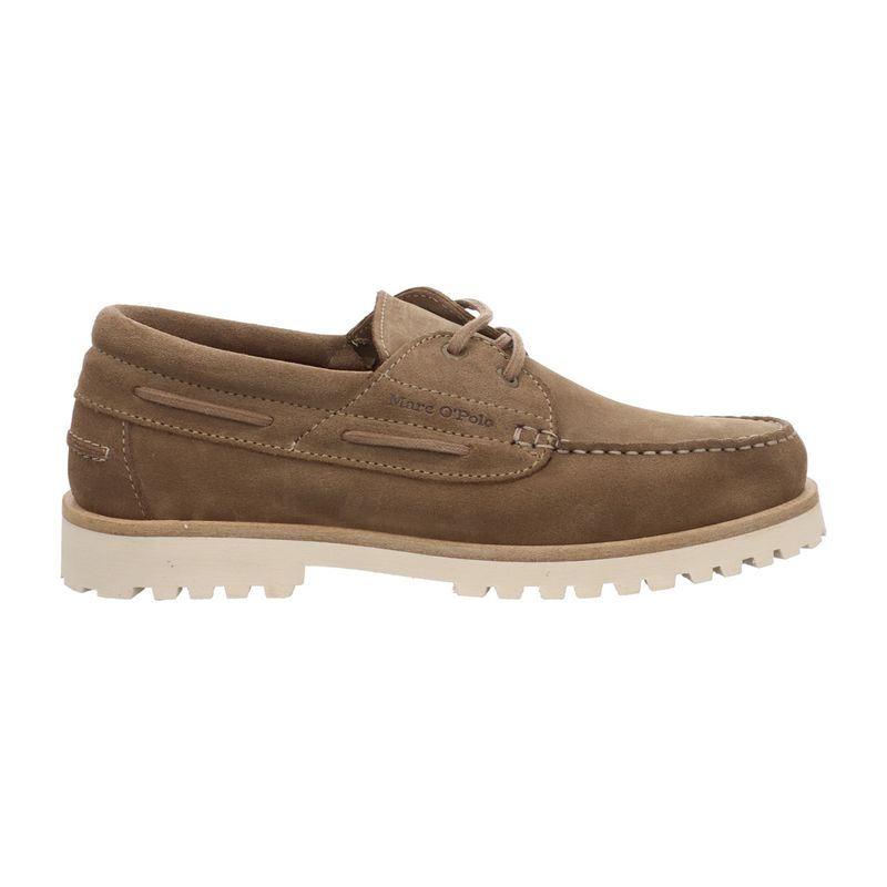 Marc O'Polo Herren Bootsschuh - 60228213602325-718 - dark taupe