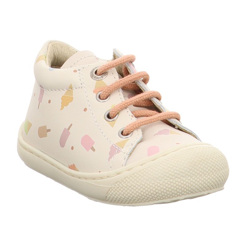 Naturino Cocoon Lauflerner Schnürschuh - 2012889.TT.0N02 - cream milk | milk | ice cream | weiß