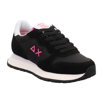 SUN68 Ally Solid Sneaker - Z36201-1162 - Schwarz/Fuchsia Fluo nero | fuxia fluo | schwarz