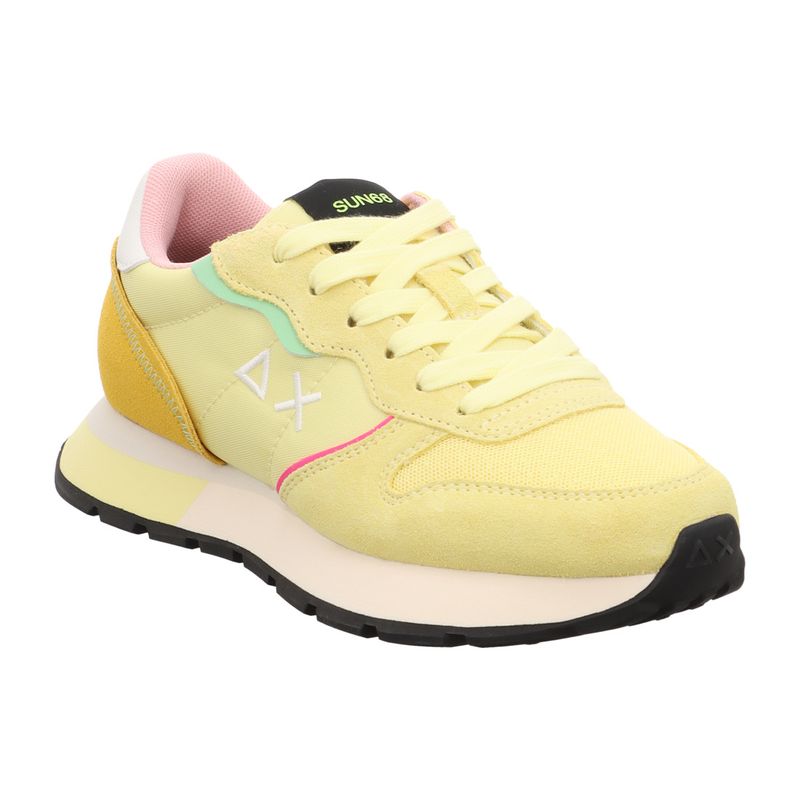SUN68 Ally Color Explosion Sneaker - Z36204-32 - Zitronengelb | giallo limone | gelb