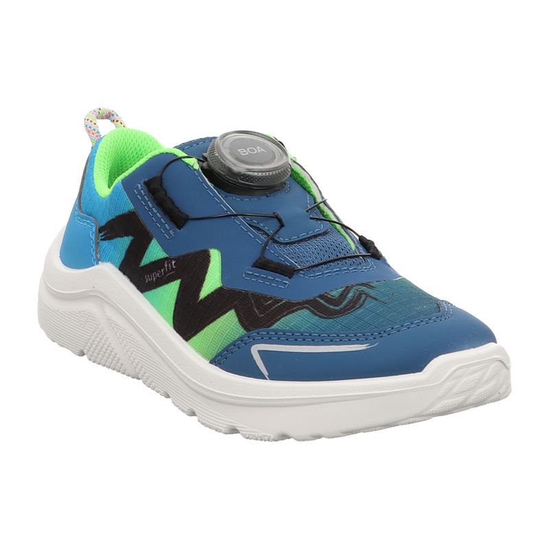 Superfit | Kicks | 1-006101 | Sneaker | BOA | blau | hellgrün