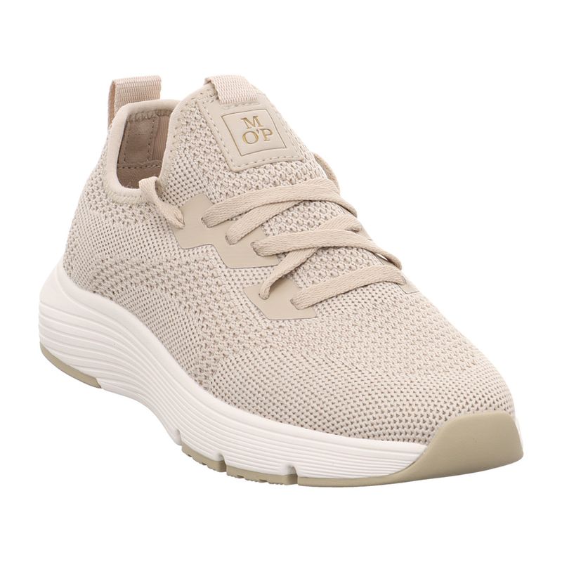 Marc O'Polo Damen Sneaker - 60217823501605-169 - sand melange | sand melange | braun