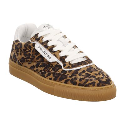 Copenhagen CPH90-Leo-White Leoprint Damensneaker leoprint | weiß