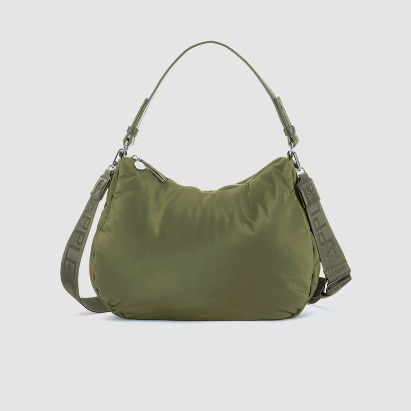 Apple of Eden - Puffer Hobo Porto Olive - Handtasche | olive | grün