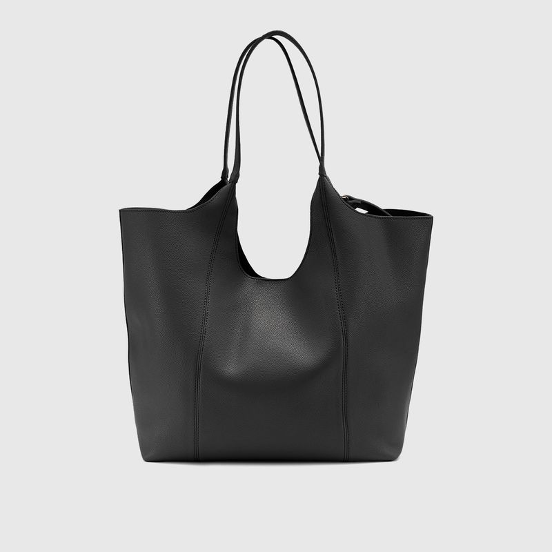 Apple of Eden - Hobo Grainy Valetta Black  - Handtasche | black | schwarz