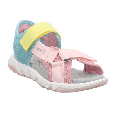 Superfit - Pebbles - 1-009545 - Sandale - Mädchen rosa | gelb | blau
