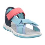 Superfit - Pebbles - 1-009545 - Sandale - Mädchen blau | rosa