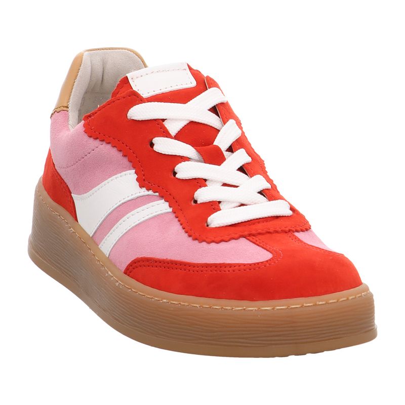 Gabor Comfort - 86.475.48 - Damen Sneaker - softpink/fire/pean | softpink | fire | pean | rot