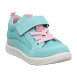 Ricosta Pepino Ebbo Lauflernhalbschuh - 50 2004002/520 - jade velour/lago jade | blau