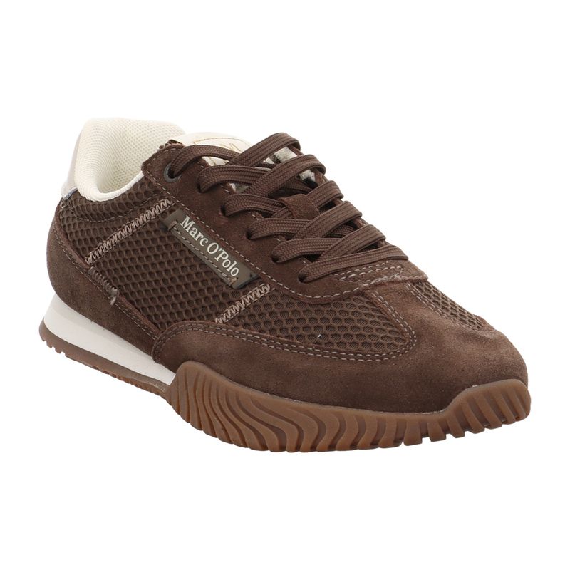 Marc O'Polo Damen Sneaker - 60219353502348-776 - burnt coffee | burnt coffee | braun