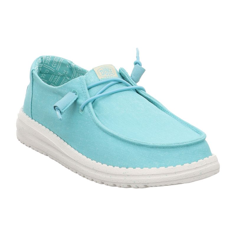 Hey Dude | Wendy Canvas | 40902 | Slipper für Damen | türkis