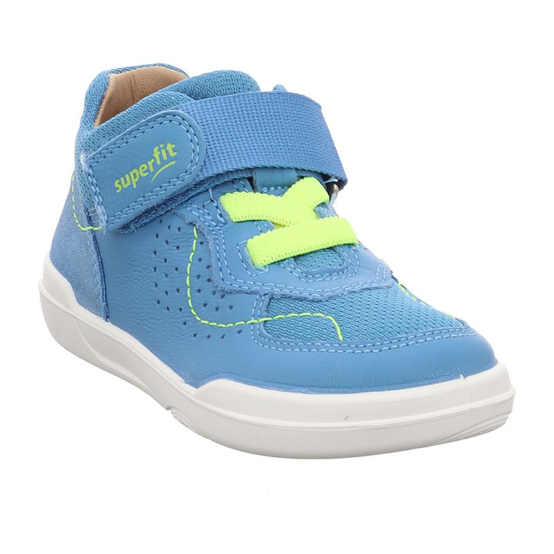 Superfit SUPERFREE Lauflerner Halbschuh - 1-000529-8400 - Hellblau | hellblau | gelb