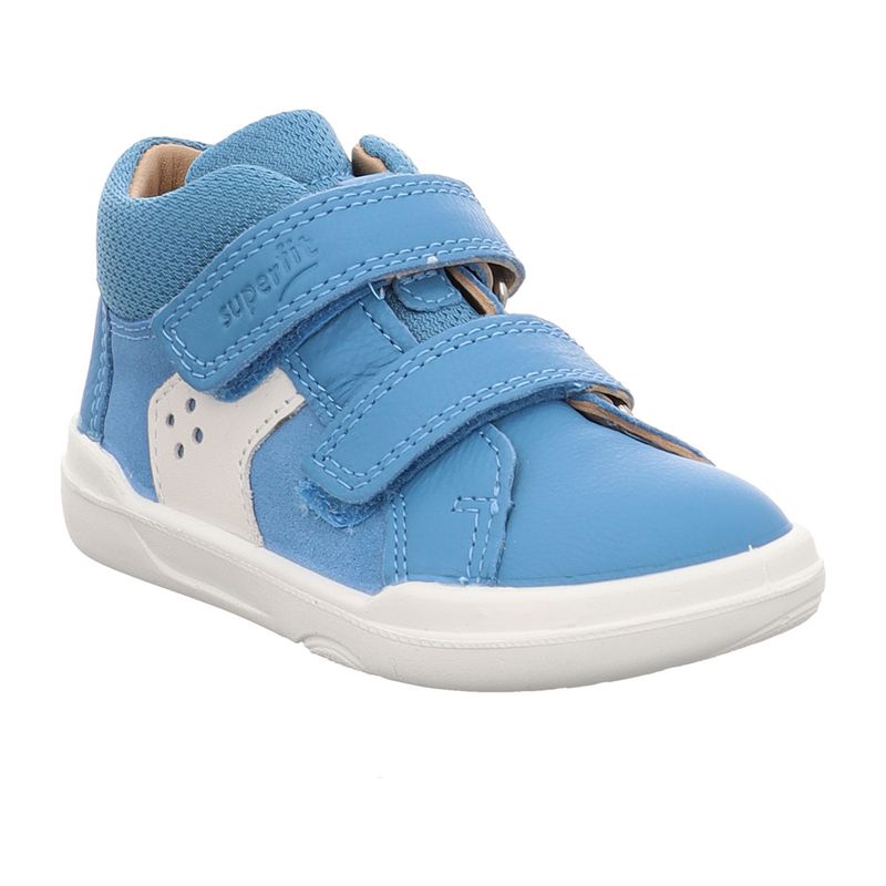 Superfit SUPERFREE Lauflerner Sneaker - 1-000543-8400 - Hellblau | hellblau | weiß