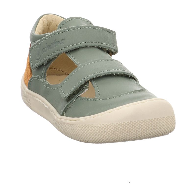 Naturino Barefoot Irtys Lauflerner Sandale - 2018470.02.3F57 - salbei-warmorange | sage | warm | orange | grün
