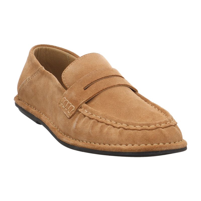 Marc O'Polo Damen Loafer - 60319203202325-728 - light pure sand | light pure sand | hellbraun