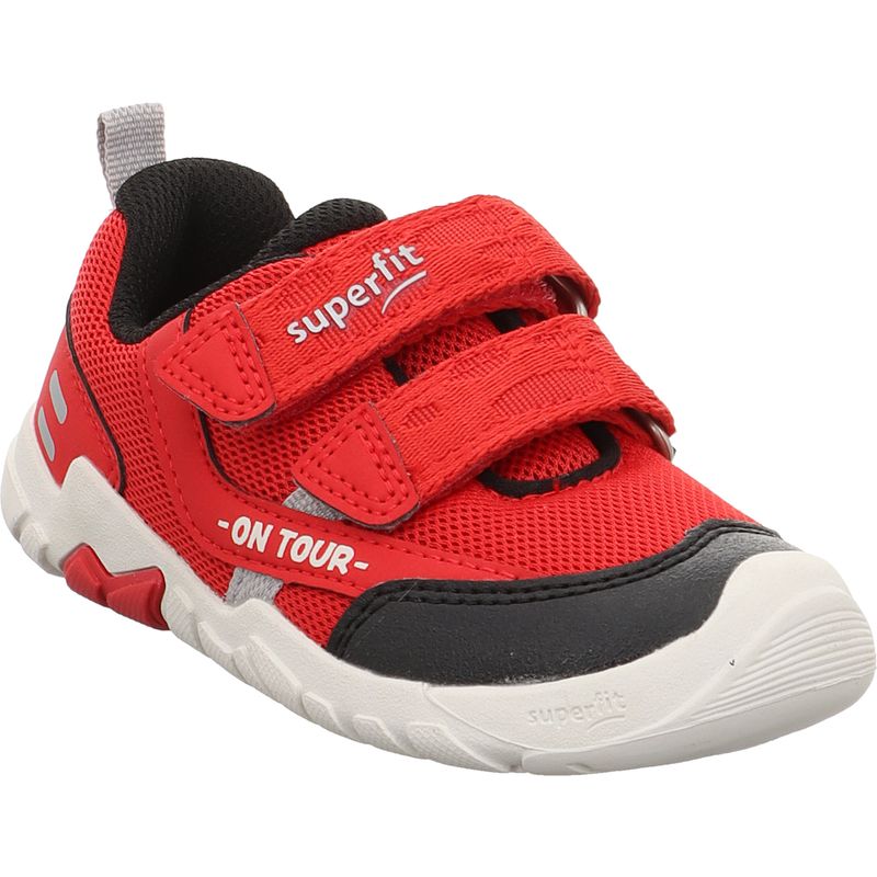 Superfit TRACE Sneaker - 1-006025-5000 - Rot | rot | schwarz