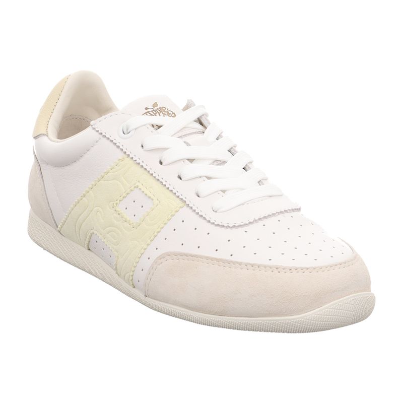 Apple of Eden - Mizue 90 - Sneaker für Damen - weiß/gelb | baunilha | white | gelb | weiß
