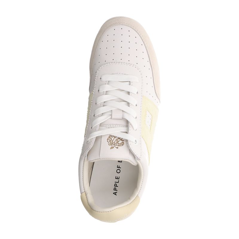 Apple of Eden - Mizue 90 - Sneaker für Damen - weiß/gelb