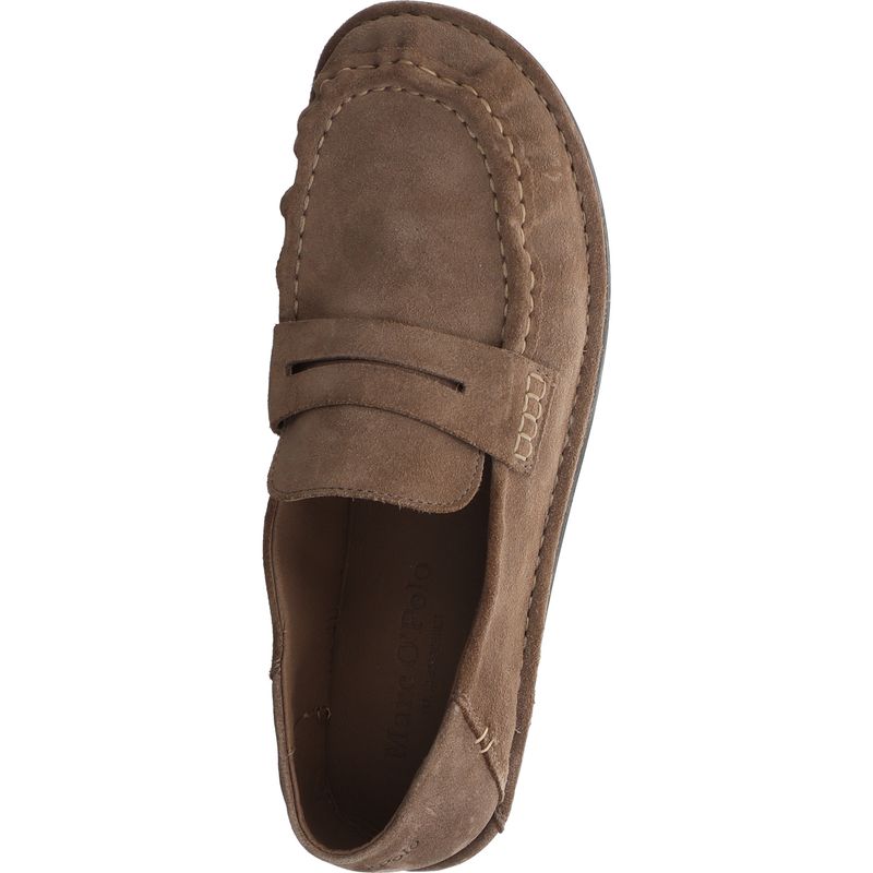 Marc O'Polo Damen Loafer - 60319203202325-711 - faded brown