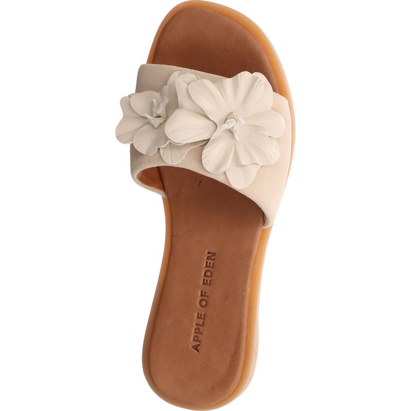 Apple of Eden - Agnis 32-F - sahara | flowers - Pantolette