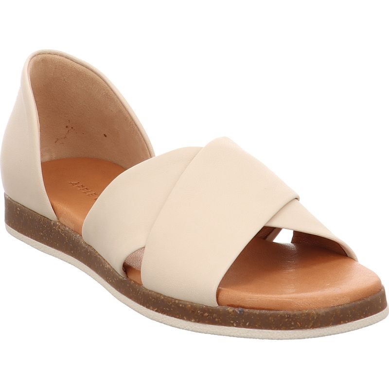 Apple of Eden - Celine 93 - offene Ballerinas in crema | crema | beige