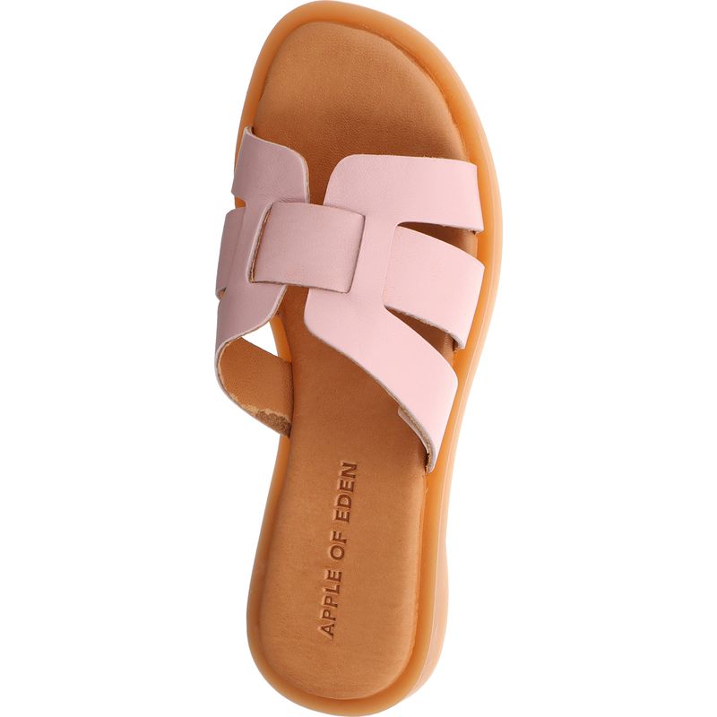 Apple of Eden - Alycia 15 - Pantolette aus Leder - light pink