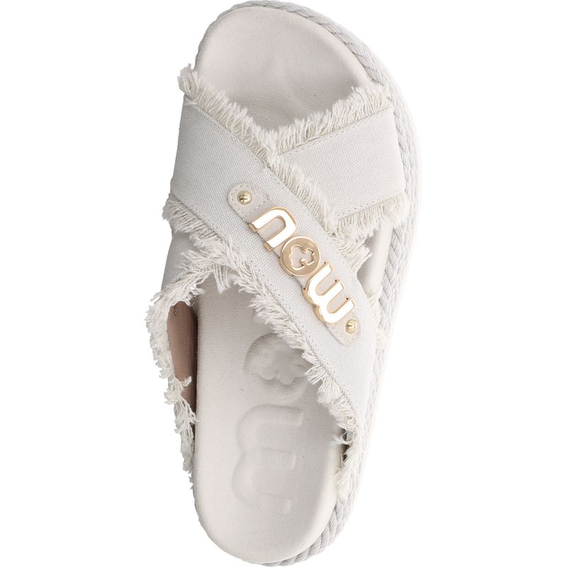 Mou Criss-Cross Rope Sandale - MU.SW451005K-RWBEI - Beige