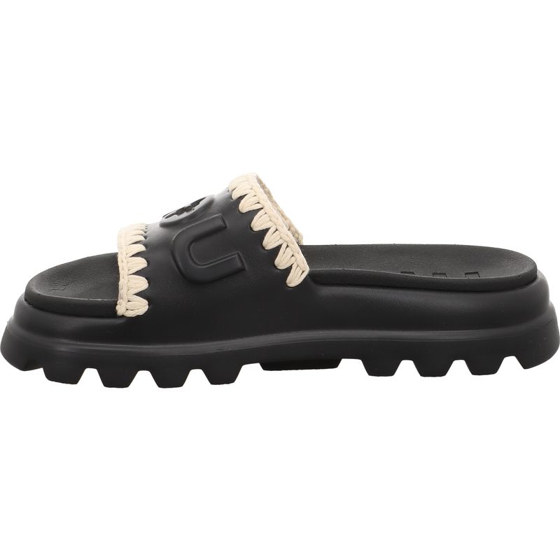 Mou Eva One-Piece Slides- MU.SW661000N-BKWH - Schwarz-Weiß