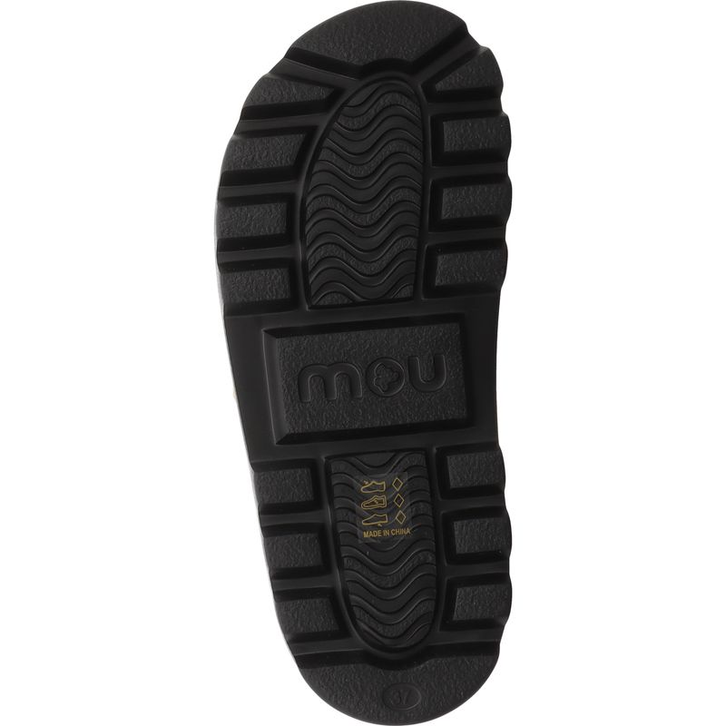 Mou Eva One-Piece Slides- MU.SW661000N-BKWH - Schwarz-Weiß