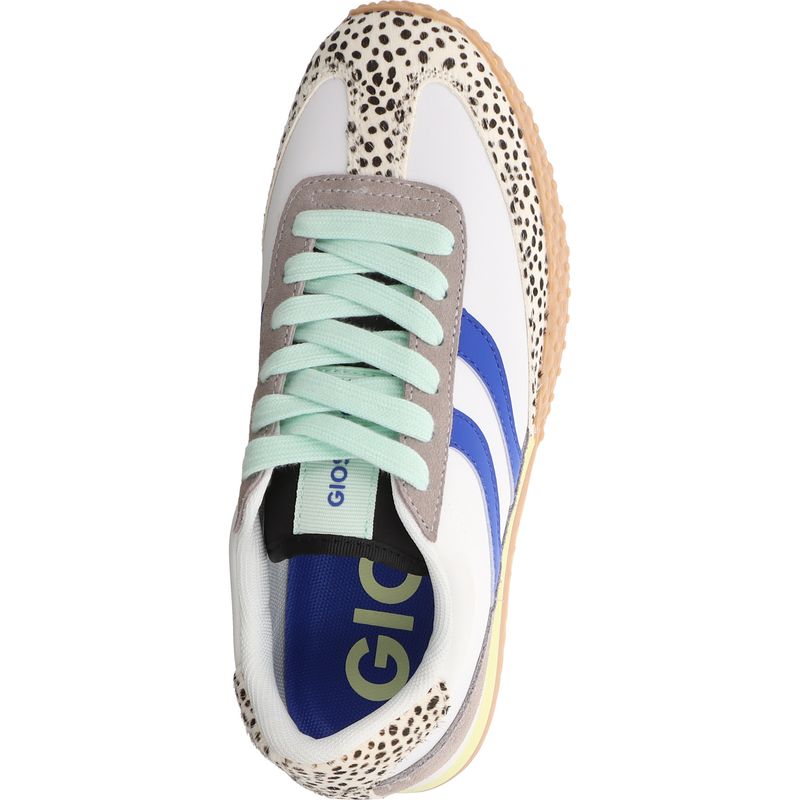 Gioseppo - BISLIG - 78749-P-DALMATA - Sneaker - Dalmata-Print - weiß | blau