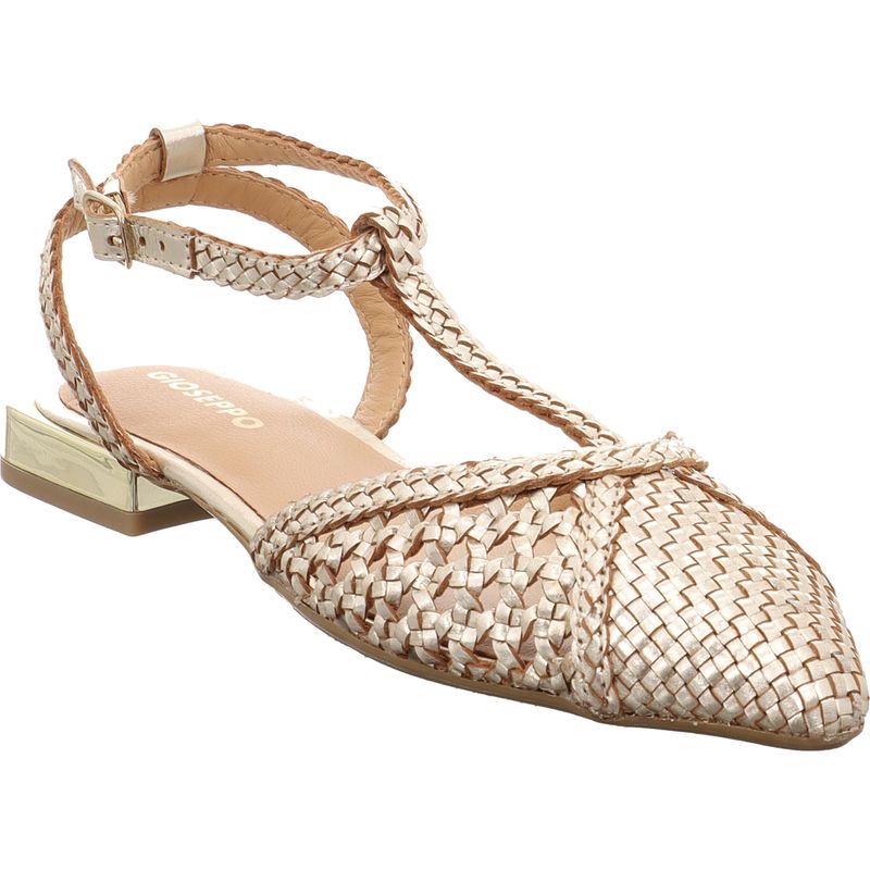 Gioseppo - JHELUM - gewebte Sandale - 79237-P-PLATINO - platin | platin