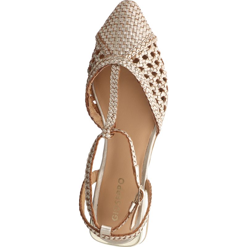 Gioseppo - JHELUM - gewebte Sandale - 79237-P-PLATINO - platin