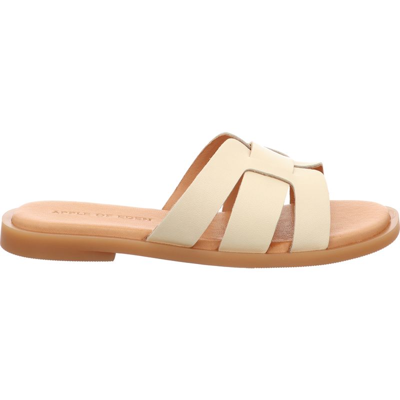 Apple of Eden - Alycia 90 - Pantolette aus Leder - beige/gelb