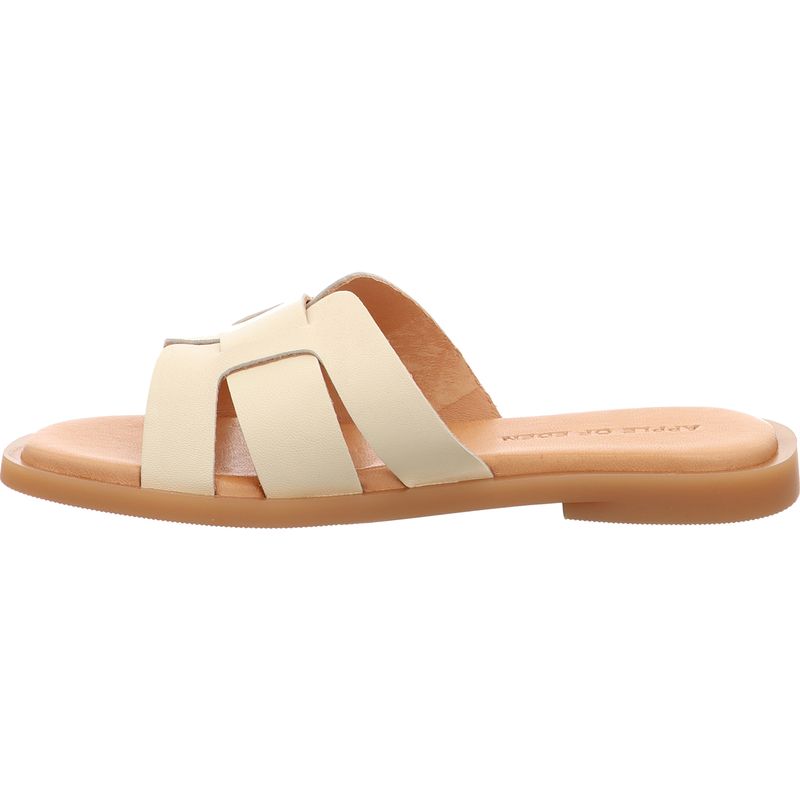 Apple of Eden - Alycia 90 - Pantolette aus Leder - beige/gelb