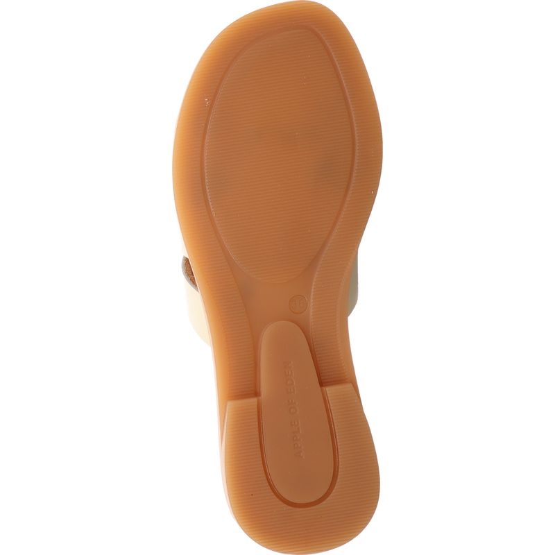 Apple of Eden - Alycia 90 - Pantolette aus Leder - beige/gelb