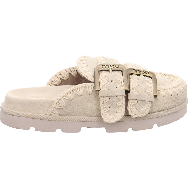 Mou Low Bio Sabot Pantolette - MU.SW631003A-CHLK - Chalk