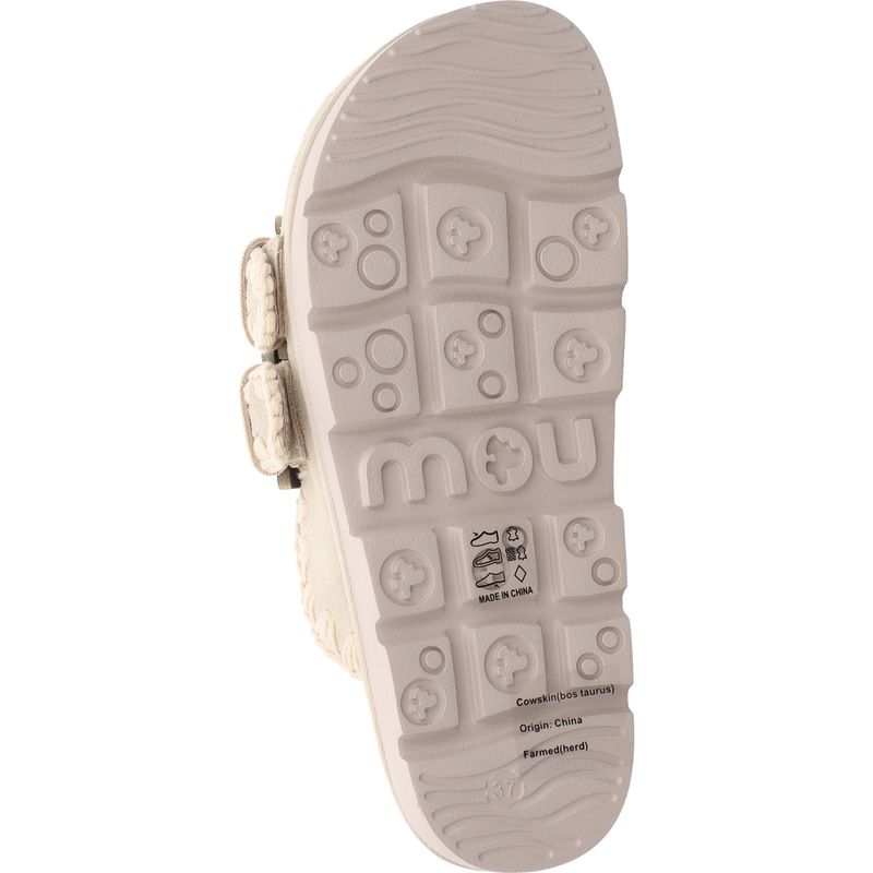Mou Low Bio Sabot Pantolette - MU.SW631003A-CHLK - Chalk